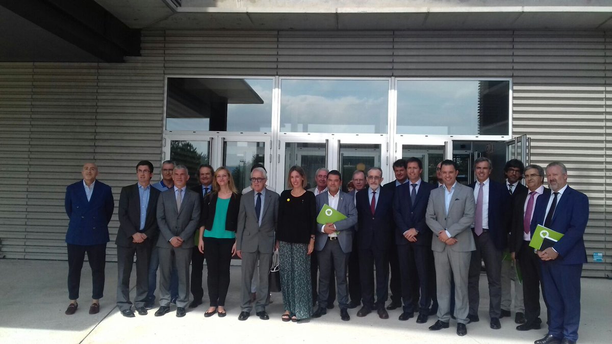 Trobada de les empreses del Parc de l’Alba amb la Consellera Chacón