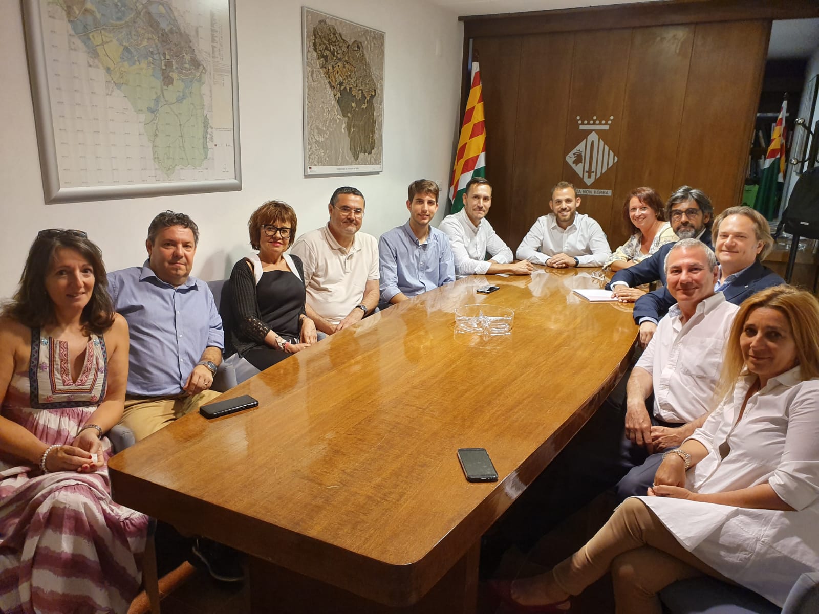 Primera trobada amb el nou govern de Cerdanyola