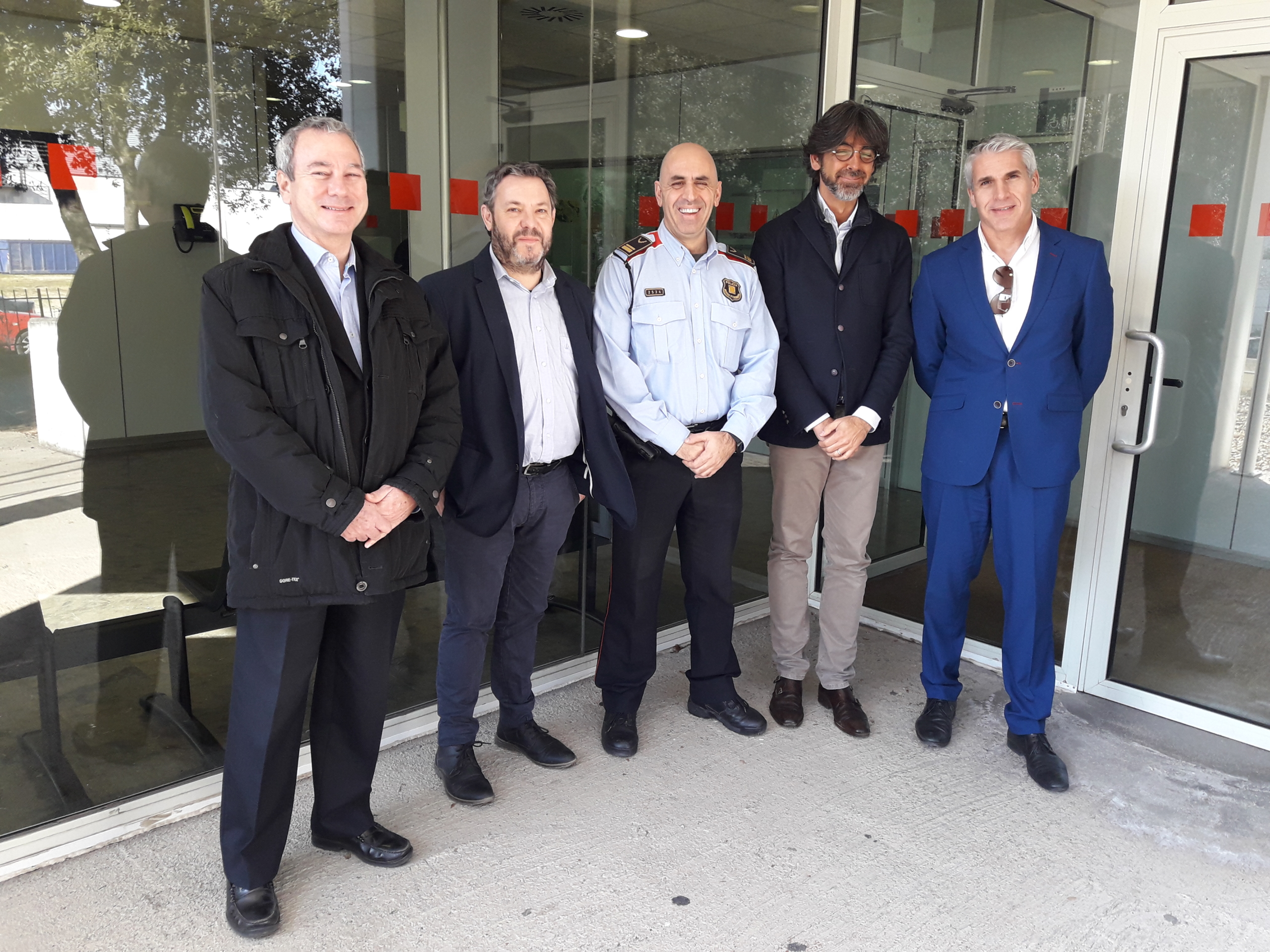 Visita a la Comissaria dels Mossos d’Esquadra