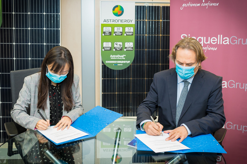 Sisquella Grup signa un acord amb Chint Energy per estendre la captació fotovoltaica a les cobertes de les naus industrials del Vallès