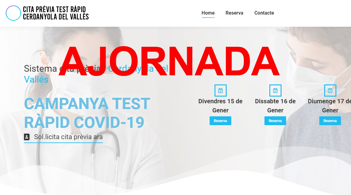 Ajornada la campanya de tests d’antígens