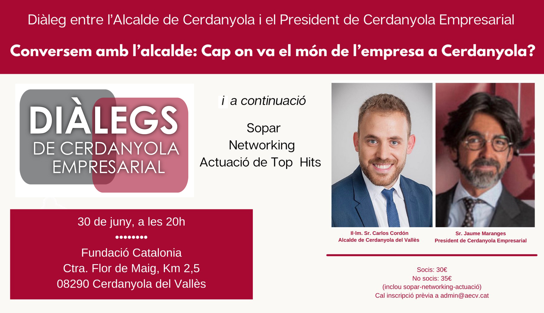 Tornen els Diàlegs de Cerdanyola Empresarial