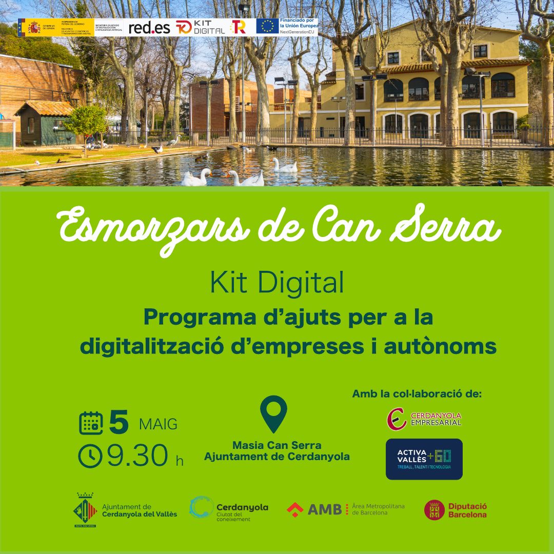 Presentació del programa Kit Digital a Can Serraperera