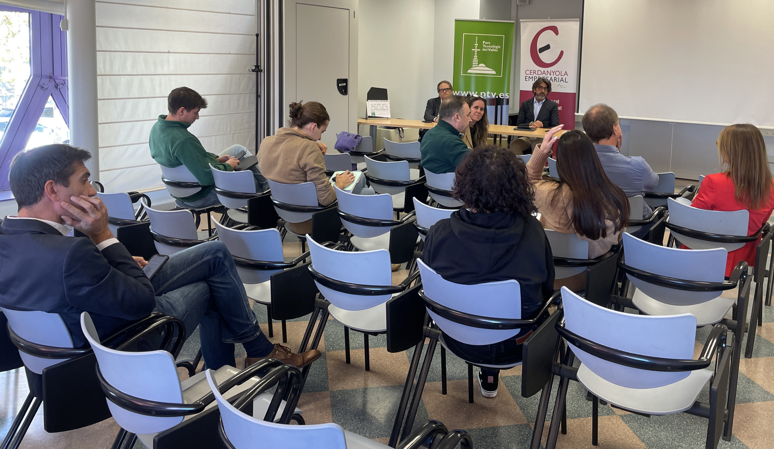 Trobada amb empreses del Centre d’Empreses del PTV